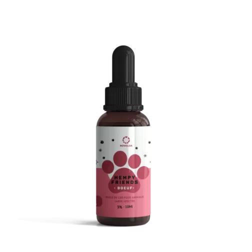 Huile CBD 3% Saveur Boeuf pour Animaux | NOVALOA